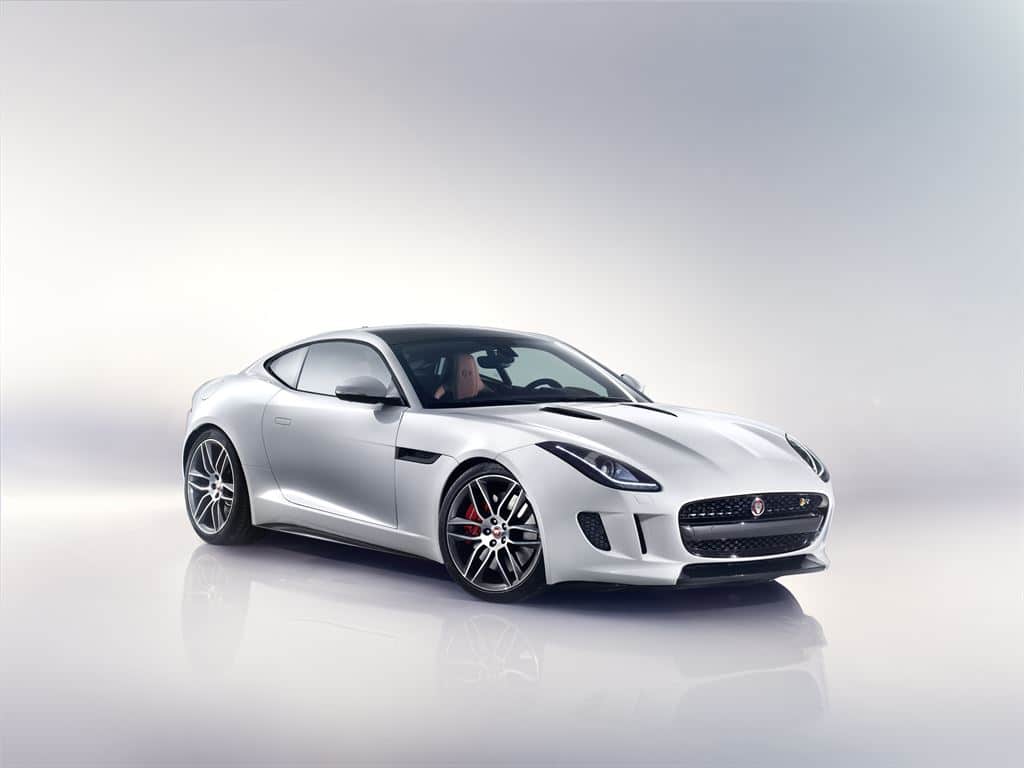 jaguar f-type r coupé makes dynamic debut